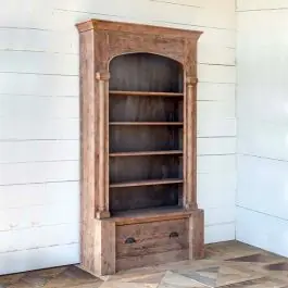 Arched Wood Pharmacy Cabinet | SHIPS FREE Authentic
