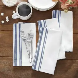 Farmhouse Homestead Striped Napkins Set of 4 Must Have