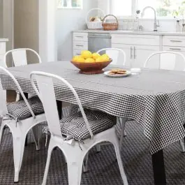 Gingham Check Tablecloth Buy Online