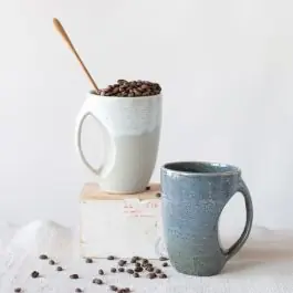 Premium Comfort Hold Stoneware Mug Set of 2