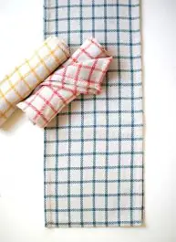 Window Plaid Table Runner Set of 3 Save Now