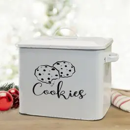 Simple Classics Enamelware Cookie Canister Best Seller