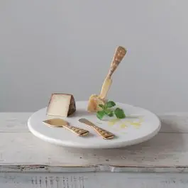 Simple Classics Marble Lazy Susan Clearance
