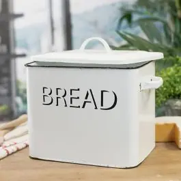 Place Order Deep Enamelware Bread Box