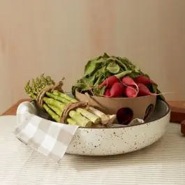 Trusted Brand Speckled Ceramic Serving Bowl