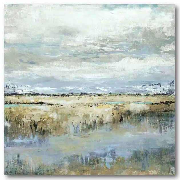 Place Order Coastal Marsh 30" x 30" Gallery-Wrapped Canvas Wall Art