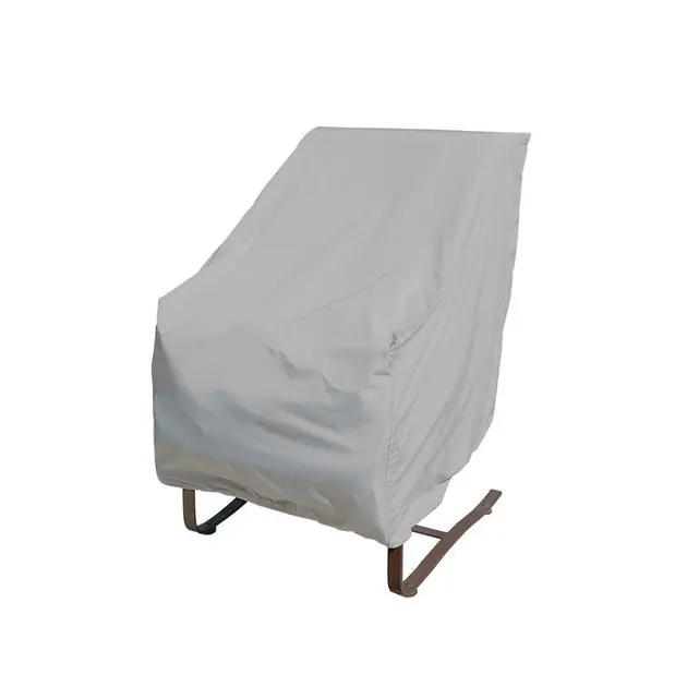Protective Cover for High-Back Chair with Elastic Crafted