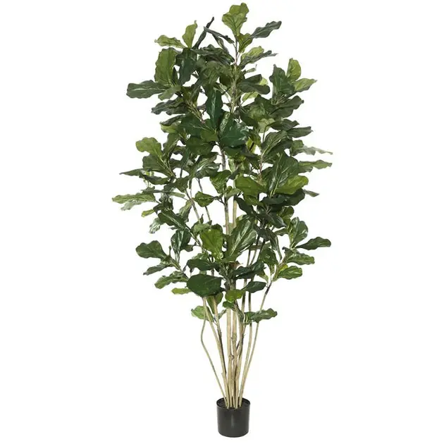 Today Only 7' Artificial Green Potted Fiddle Tree