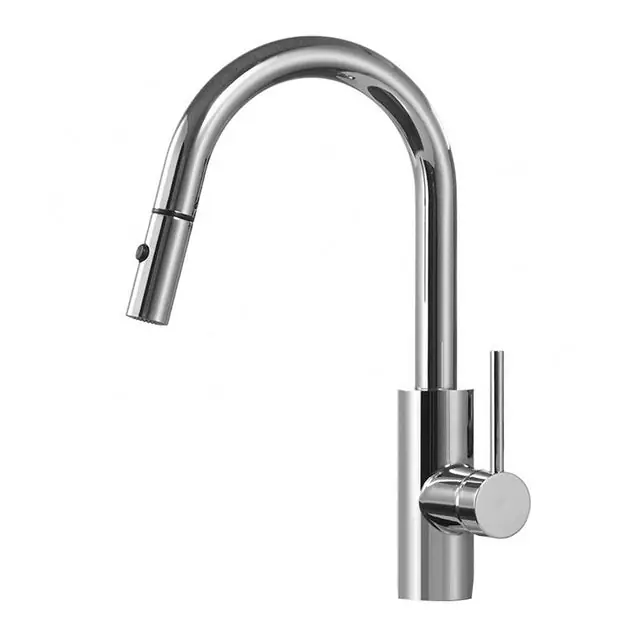 Oletto Single Handle Pull Down Kitchen Faucet with QuickDock Installation and Deck Plate Weekend Sale