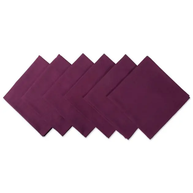 DII Blackberry 20" x 20" Napkins Set of 6 Get Yours