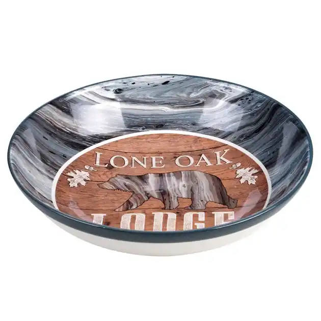 Fluidity Lodge 13" x 3" Serving/Pasta Bowl Grab Now