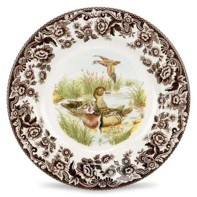 Spode Woodland 10.5" Dinner Plate - Wood Duck Limited Time