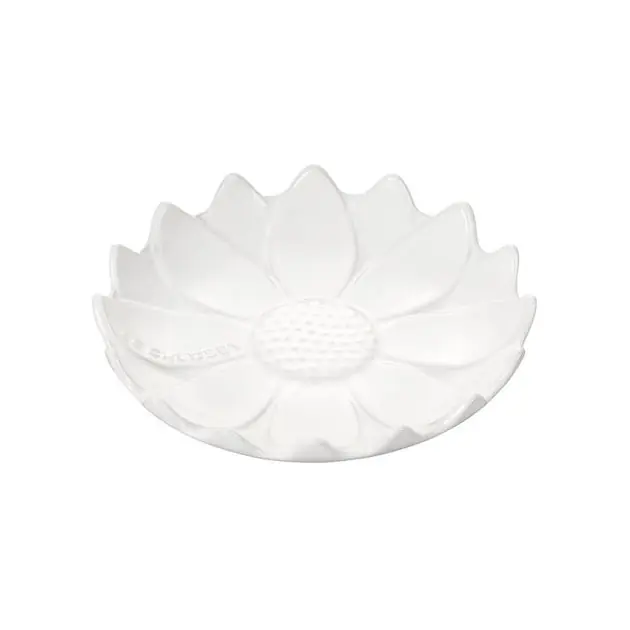 Flower Spoon Rest - White Wholesale