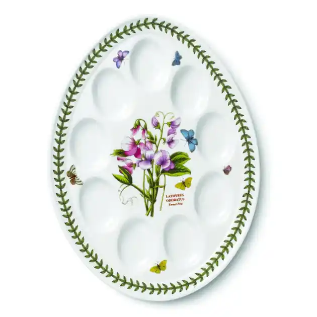 Affordable Botanic Garden Devilled Egg Plate